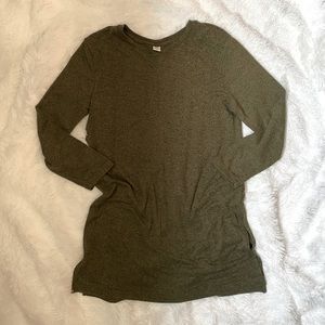 EUC tunic sweater